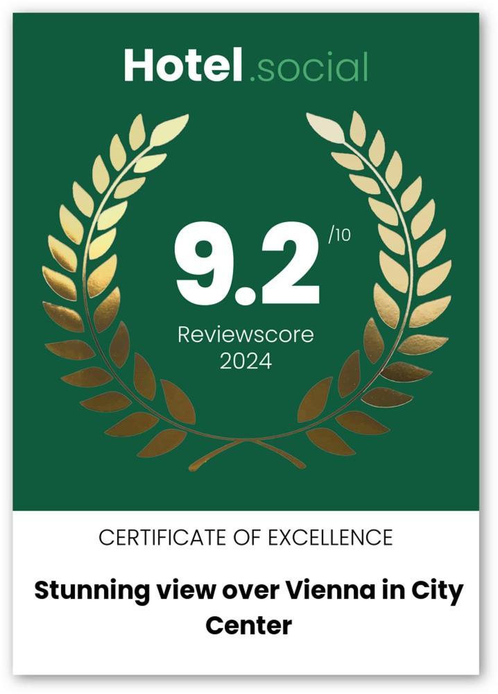 Stunning View Over Vienna In City Center Apartment ภายนอก รูปภาพ